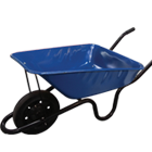 Wheelbarrow Blue